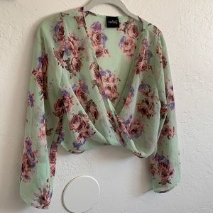 Floral summery top